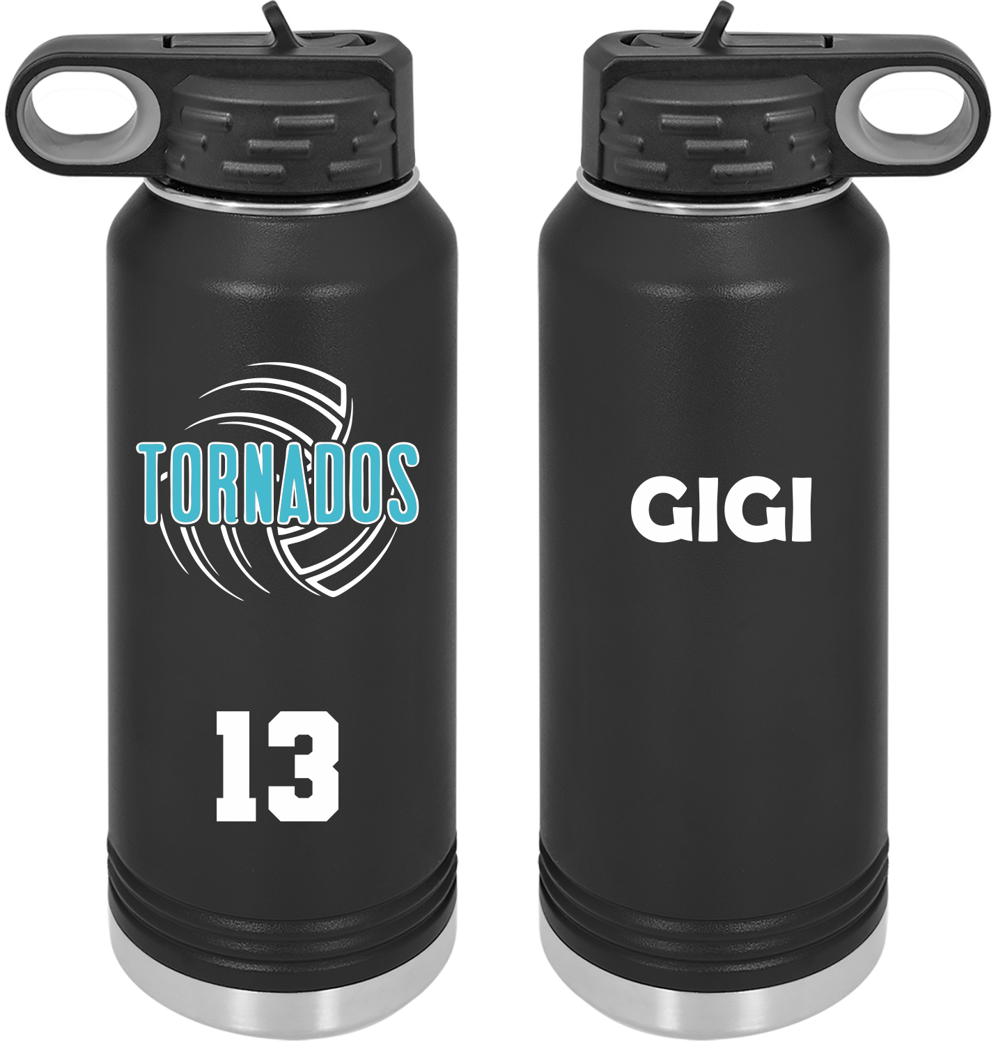 Texas Tornados Team Water Bottle (VB Max Design)