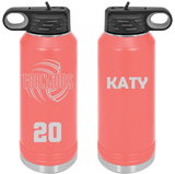 Texas Tornados Team Water Bottle (VB Max Design)