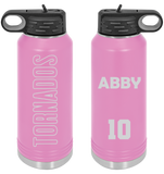 Texas Tornados Team Water Bottle (Vert Max Design)