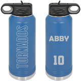 Texas Tornados Team Water Bottle (Vert Max Design)