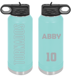 Texas Tornados Team Water Bottle (Vert Max Design)