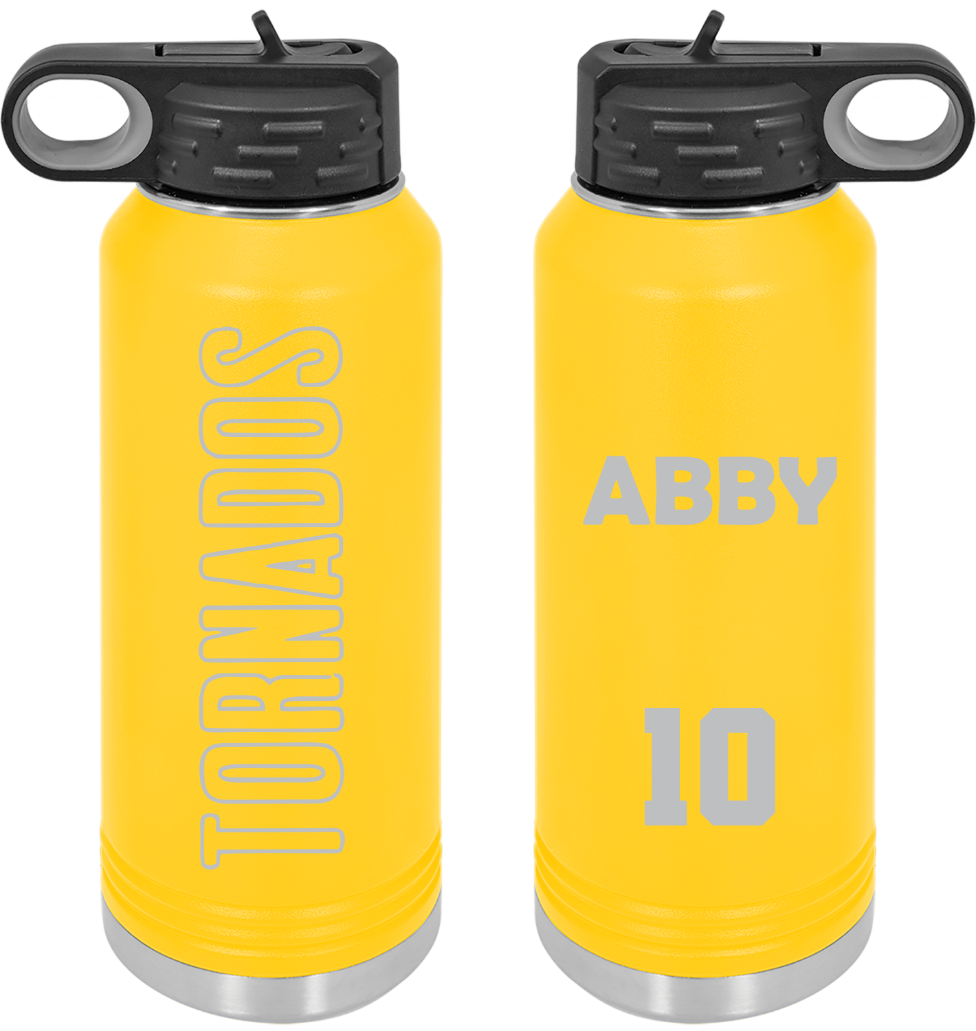 Texas Tornados Team Water Bottle (Vert Max Design)