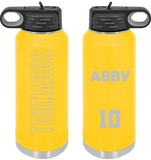 Texas Tornados Team Water Bottle (Vert Max Design)